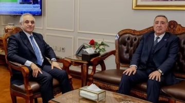 وزير العدل يستقبل رئيس المحكمة الدستورية العليا بالعاصمة الجديدة