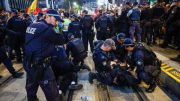 أستراليا.. تفريق تظاهرة مؤيدة لفلسطين ورافضة لزيارة الرئيس الإسرائيلي