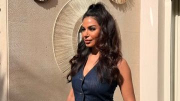 نسرين أمين تخطف الأنظار في أحدث ظهور شاهد