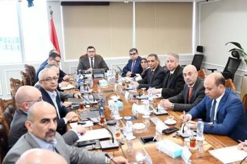 وزير الإسكان يبحث موقف تطوير وتشغيل الشواطئ بمدينة العلمين الجديدة وزير الإسكان يبحث موقف تطوير وتشغيل الشواطئ بمدينة العلمين الجديدة