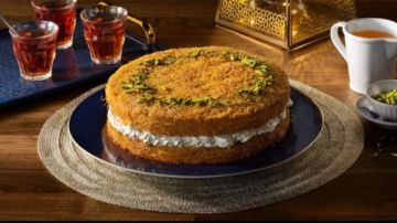 طريقة عمل الكنافة بالقشطة الكدابة.. مقرمشة وكريمي