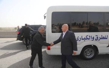 كامل الوزير يتفقد تطوير الطريق الدائري الإقليمي ويؤكد تيسير الحركة قبل رمضان كامل الوزير يتفقد تطوير الطريق الدائري الإقليمي ويؤكد تيسير الحركة قبل رمضان