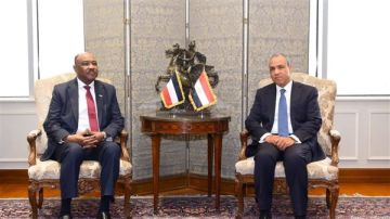 وزير الخارجية يبحث مع نظيره السوداني سبل دعم جهود التسوية الشاملة بالخرطوم