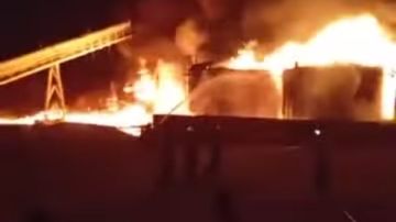 إنتهاء فحص حريق مصنع جبس أبوزنيمة.. التحقيقات تكشف الأسباب