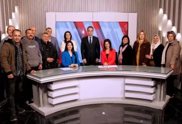 قناة النيل الدولية تدخل مرحلة جديدة.. المسلماني يفتتح استوديو النشرات المطور قناة النيل الدولية تدخل مرحلة جديدة.. المسلماني يفتتح استوديو النشرات المطور