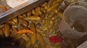 التحفظ على 315 طن مخللات مجهولة المصدر بالمنوفية التحفظ على 315 طن مخللات مجهولة المصدر بالمنوفية