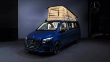 سرير فوق عجلات مرسيدس.. ماركو بولو الفاخرة لعشاق التخييم سرير فوق عجلات مرسيدس.. ماركو بولو الفاخرة لعشاق التخييم