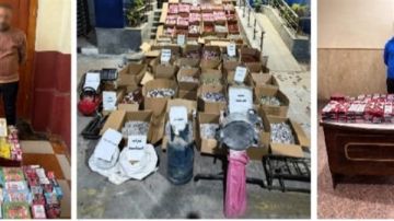 ضبط 1.5 مليون قطعة ألعاب نارية في حملات أمنية