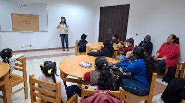 الأرض في حمايتنا ورشة فنية للأطفال بمتحف شرم الشيخ الأرض في حمايتنا ورشة فنية للأطفال بمتحف شرم الشيخ