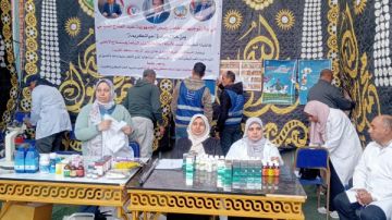 بيطري الغربية يدشن قافلة لعلاج 4646 رأس ماشية وطائر وصرف التحصينات والأدوية