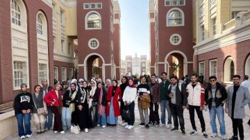 جامعة بنها تشارك في فعاليات المعسكر التدريبي ايناكتس بالجامعة البريطانية جامعة بنها تشارك في فعاليات المعسكر التدريبي ايناكتس بالجامعة البريطانية