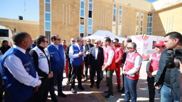 وزير الصحة يوجه بصرف مكافآت مالية للعاملين بمستشفيات شمال سيناء ومعبر رفح وزير الصحة يوجه بصرف مكافآت مالية للعاملين بمستشفيات شمال سيناء ومعبر رفح