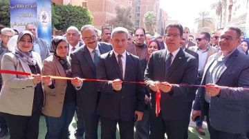 الجيزاوي يفتتح معرض صنع في جامعة بنها ويشيد بجودة المنتجات والمعروضات.. صور