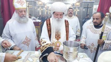 تدشين كنيسة البابا أثناسيوس وآباء مجمع نيقية بـ طما