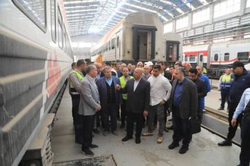 النقل المصرية: تطوير 33 ورشة صيانة سكة حديد وإنشاء 8 ورش جديدة