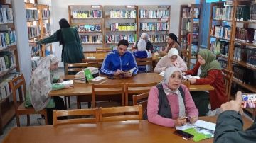 فعاليات ماراثون إقرأ 100صفحة شجرة لليوم الثالت بدمياط