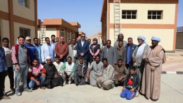 أسوان.. بدء التشغيل التجريبى لمشروع الصرف المتكامل لتجمع قروى الطوناب