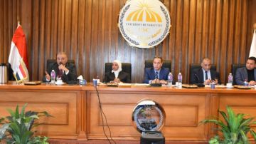 جامعة مدينة السادات تطلق المناقشات المستديرة التاسعة لرجال الأعمال لتأهيل الطلاب والخريجين لسوق العمل جامعة مدينة السادات تطلق المناقشات المستديرة التاسعة لرجال الأعمال لتأهيل الطلاب والخريجين لسوق العمل