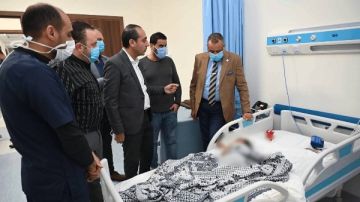 محافظ جنوب سيناء يزور الطفل المصاب بهجوم كلاب ضالة ويؤكد: سلامة المواطنين أولوية محافظ جنوب سيناء يزور الطفل المصاب بهجوم كلاب ضالة ويؤكد: سلامة المواطنين أولوية