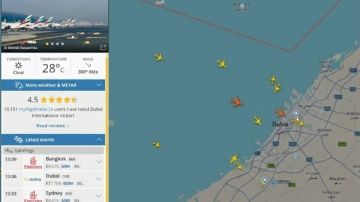 ارتباك حركة الطيران بمطار دبي الدولي .. توقف مؤقت لإقلاع وهبوط الرحلات