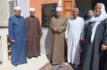 افتتاح مسجد المدينة المنورة بالغردقة افتتاح مسجد المدينة المنورة بالغردقة