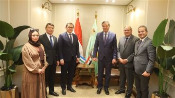مصر وأوزبكستان يبحثان تعزيز التعاون في سلاسل الإمداد والإنتاج الزراعي