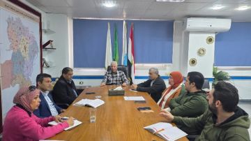 مستشار رئيس مجلس الوزراء يناقش مشروعات المياه والصرف الصحي بالمنوفية مستشار رئيس مجلس الوزراء يناقش مشروعات المياه والصرف الصحي بالمنوفية