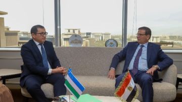 من البطاطس إلى السكر.. وزير الزراعة يبحث مع سفير أوزبكستان تعزيز التعاون الزراعي المشترك من البطاطس إلى السكر.. وزير الزراعة يبحث مع سفير أوزبكستان تعزيز التعاون الزراعي المشترك