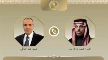 اتصال هاتفي بين وزير الخارجية ونظيره السعودي