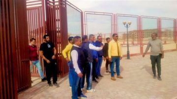 لجنة الشباب والرياضة تتفقد ملاعب أولمبياد المحافظات الحدودية بجامعة الوادي الجديد لجنة الشباب والرياضة تتفقد ملاعب أولمبياد المحافظات الحدودية بجامعة الوادي الجديد