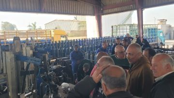 تلاعب بإحدى محطات تعبئة الغاز في أوزان أسطوانات البوتاجاز المنزلية والتجارية بالدقهلية