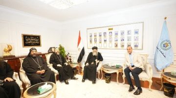 دير المحرق يهنئ محافظ أسيوط الجديد وسط أجواء من المحبة الوطنية دير المحرق يهنئ محافظ أسيوط الجديد وسط أجواء من المحبة الوطنية