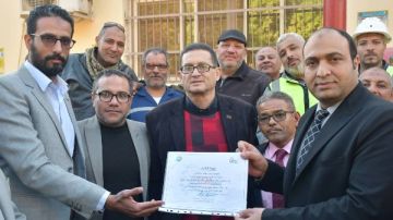 للمرة الرابعة.. تجديد اعتماد شهادة T.S.M لمحطة معالجة صرف صحي زنين بالجيزة