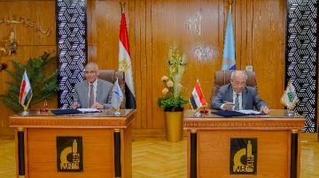 نقيب المهندسين يوقع بروتوكول تعاون مع المركز القومي للبحوث