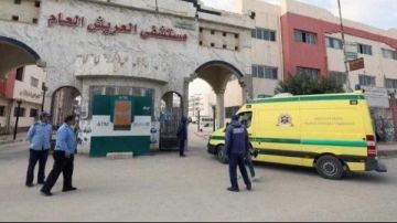 بعد فتح معبر رفح.. مستشفى العريش يستقبل أول مصاب فلسطيني من غزة