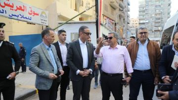 محافظ الجيزة يتفقد الاستعدادات النهائية لافتتاح سوق العريش الحضاري