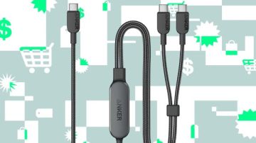 أنكر تطرح كابل USB C يشحن جهازين معا