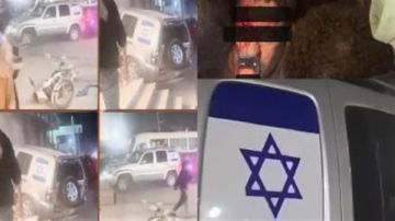 ضبط قائد سيارة ملاكي تحمل علم إسرائيل في كرداسة بعد إصابته عددا من المارة صور