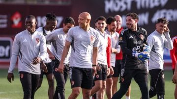 الأهلي يختتم استعداداته لمباراة الإسماعيلي في الدوري الممتاز