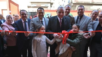محافظ الغربية يفتتح مدرسة مسهلة الابتدائية المشتركة بتكلفة 9.1 مليون جنيه