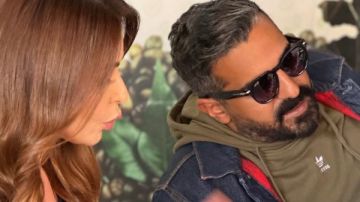 مي سليم تشارك كواليس مسلسل روج أسود 