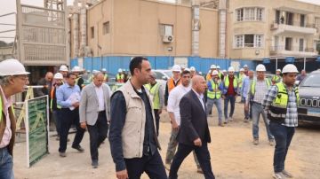 النقل تكشف تفاصيل حدوث هبوط أرضي قرب مسار الخط الرابع لمترو الانفاق