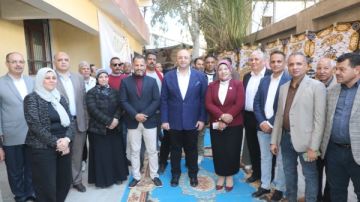 افتتاح معرض سلع ومنتجات مشروعات التمكين الاقتصادي والأسر المنتجة والجمعيات ببني سويف