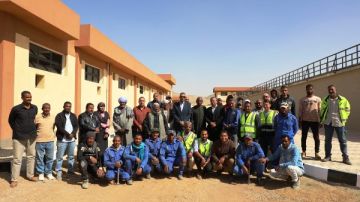 محافظ أسوان يوجه بالتشغيل التجريبي لمشروع محطة المعالجة الثنائية للصرف الصحي محافظ أسوان يوجه بالتشغيل التجريبي لمشروع محطة المعالجة الثنائية للصرف الصحي