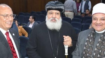 الأنبا ميخائيل يؤكد دعم الكنيسة للبحث العلمي خلال مناقشة رسالة ماجستير بجامعة حلوان