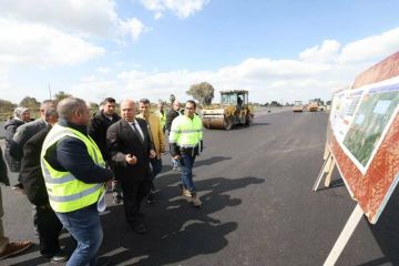 جولة ميدانية لمتابعة تنفيذ طريق شرق الرياح التوفيقي لربط بنها بالمنصورة جولة ميدانية لمتابعة تنفيذ طريق شرق الرياح التوفيقي لربط بنها بالمنصورة