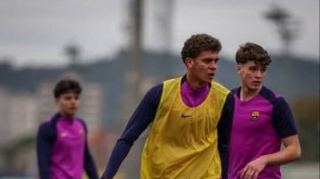 المشاركة الأولى للمهاجم الواعد حمزة عبد الكريم رفقة نادي برشلونة