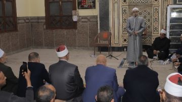 سكرتير عام سوهاج يشهد احتفال الأوقاف بذكرى ليلة النصف من شعبان