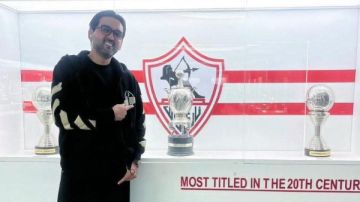 مايسترو منتخب العراق يزور متحف الزمالك.. شاهد