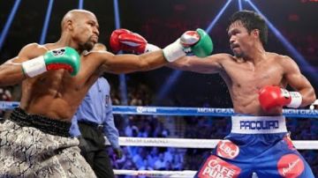 عودة نزال القرن.. مايويذر وباكياو يتجدد صراعهما في لاس فيجاس تحت أضواء ذا سفير عودة نزال القرن.. مايويذر وباكياو يتجدد صراعهما في لاس فيجاس تحت أضواء ذا سفير